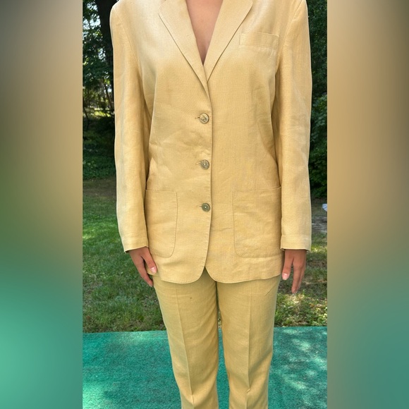 Classic Linen Ann Taylor Women's Suit- size Medium (8-10) - Picture 4 of 10